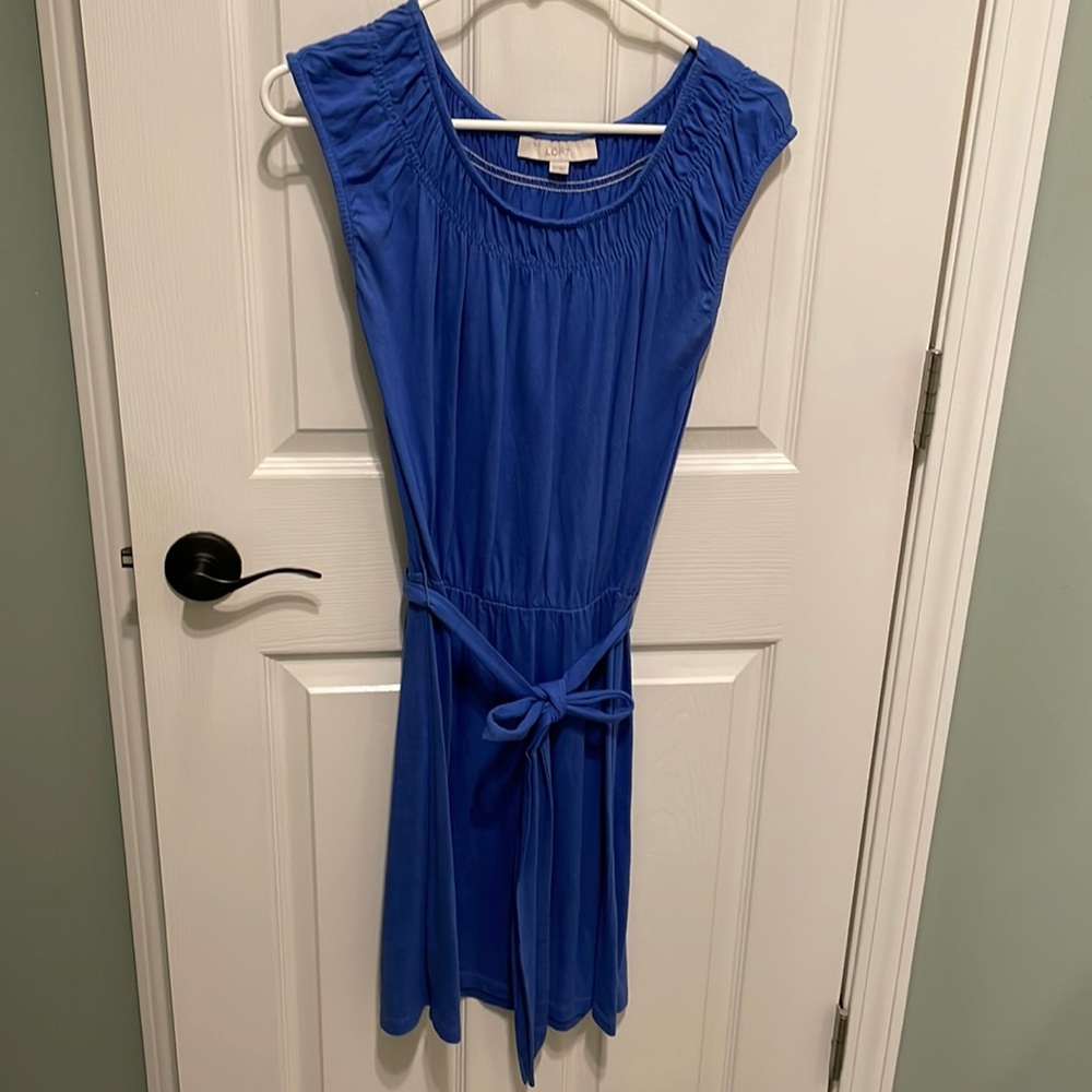 Loft dress. Color blue. Size XS